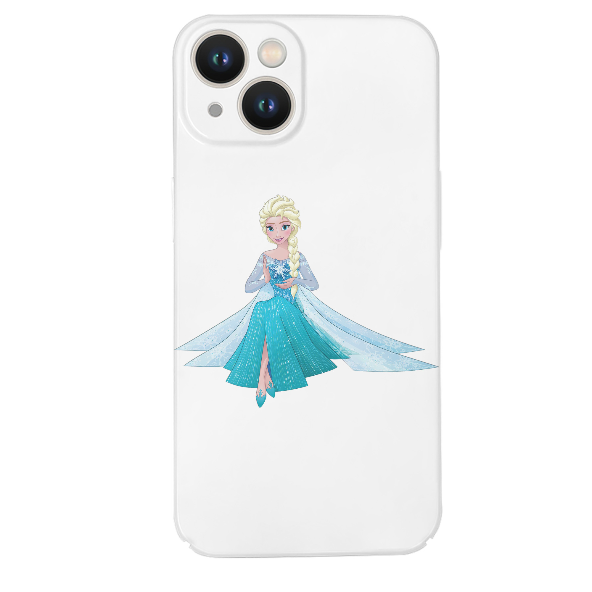 （画像用） アナと雪の女王 アンナ エルサ Frozen Anna Elsa 【iPhone 14シリーズ対応】ハードケース
